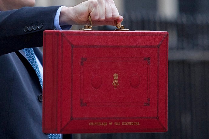 The Chancellor's Ministerial red box
