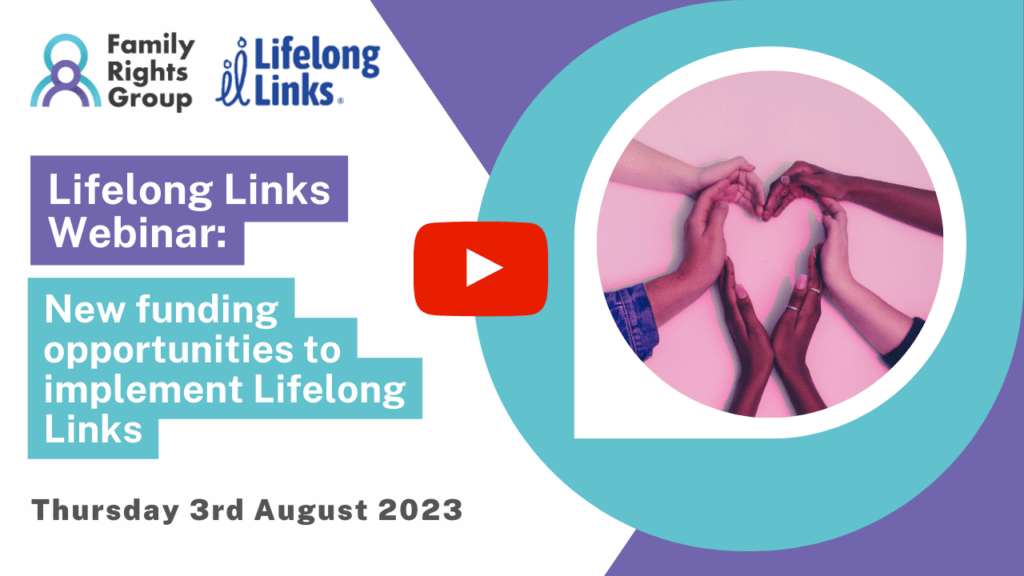 Lifelong Links Webinar August 2023
