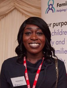 Photo of a Shanayd, head on, smiling at the camera.