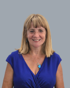 Cathy Ashley, Chief Executive of Family Rights Group, smiling in a headshot.